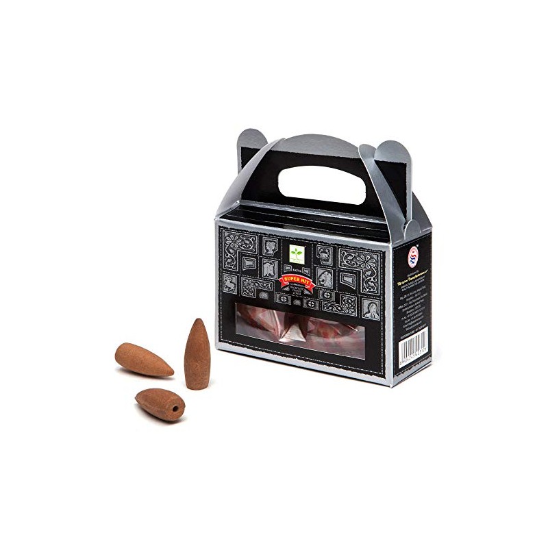 6pc Display - Satya Backflow Cones - 24pc Box/Super Hit