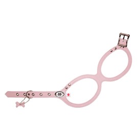 BUDDY BELT Harness Pebble Grain Pink - Premium Edition