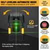 PREXISO Laser Level Self Leveling - 100Ft Rechargeable Cross Line