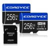 Pack 2 MicroSD EdaGyee de 256 GB Clase 10 U3
