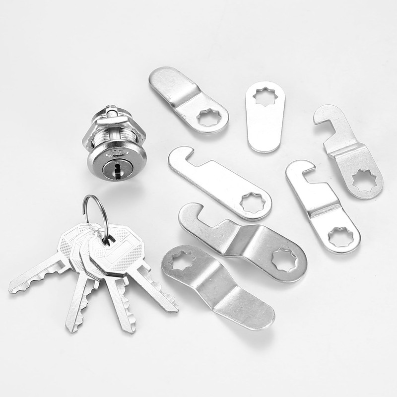 3 Pcs Letterbox Locks, 20mm Mailbox Locks, Cabinet Locks, Post