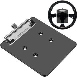 TakeLook Golf Cart Scorecard Holder with Pencil Holder for Club Car,EZGO,Yamaha and Other Brands Golf Carts. Clear and Black-Tinted are Available.5mm Thick Acrylic and More Sturdy. (Black-Tinted)