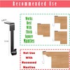 Guojanfon 4 Pack Christmas Stockings Holder Hanger, Metal Hooks for