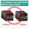 12V 20Ah LiFePO4 Lithium Battery, 2000+ Deep Cycles Rechargeable Battery,