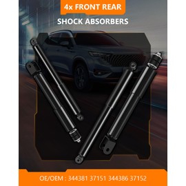 Front Rear Shocks for Chevy 4WD, OCPTY Shock Absorber fits 2000-2006 for Chevry Silverado/Suburban 1500/Tahoe 07 for Chevry Silverado 1500 Classic 99-06 for GMC Sierra 1500 07 for GMC Sierra 1500