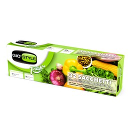 Giostyle Sacchetti Ermetici per alimeneti, 12+20 pezzi, 26x32 e 18x24