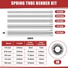 Lingvee 7 Pcs Eccentric Tubing Flaring Tool Kit 7 Dies