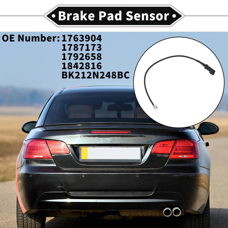 VekAuto 1pc Brake Pad Wear Sensor for FORD TRANSIT 2012-2015