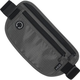 TOSEICO Security Pouch, Multi-functional, Passport Case, Anti-Skimming, Secret Pouch, Running Pouch, For Men and Women, Hidden, RFID Anti-theft, Overseas Travel, Money Belt, Valuables Holder, Waist