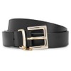 BOSS Women's Belt, Black 1, 75