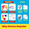 Anywise Air DIY Clay, Air Dry Clay 12 Boxes, Soft