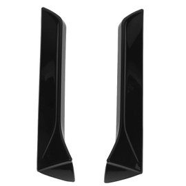 for Seat Leon Mk3 Spoiler 2PCS Rear Window Side Splitter Wing Exterior Trim Left Right Replacement for SEAT LEON 5F FR Mk3 MK3.5 2013‑2021 Glossy Black