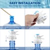 ZIUZI 5 Gallon Water Dispenser Valve, Water Jug Cap Bottle