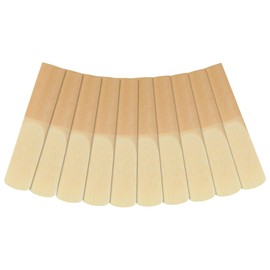 Classic Cantabile ASB 10 Pack Alto Saxophone Reeds – Strength: 2.0, ES, Cutting, Durable, Reeds, Individually Wrapped in Plastic Pocket Display Book Folder