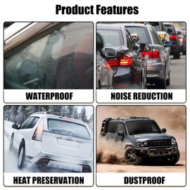 FZJDSD Door Window Outer Weatherstrip Belt Molding 72410-S03-003 72450-S03-003 Compatible with Honda Civic EK Coupe 1996-2000 2PCS Driver and Passenger Side Door Window Weather Molding Trims