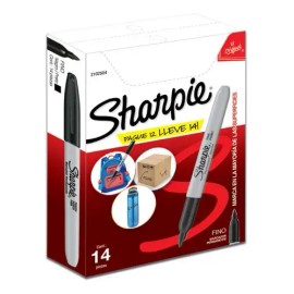 Marcador Plumón Permanente Sharpie Punto Fino 14 Piezas                                                                                               