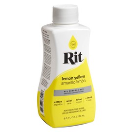 All-Purpose Liquid Dye, 8 Fluid Ounce (Lemon Yellow)