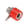 100Pcs 4mm Banana Plug Socket Binding Post Cross Connector Plug
