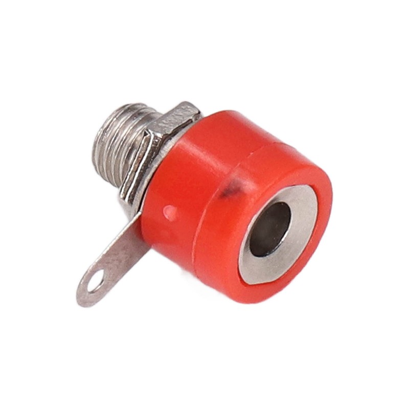 100Pcs 4mm Banana Plug Socket Binding Post Cross Connector Plug