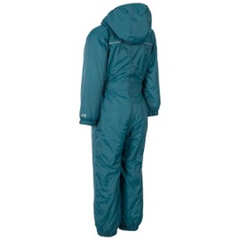 Trespass Babies Rainsuit Hooded Waterproof All in One Breathable Suit Button