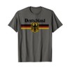 Bandiera Deutschland - Bandiera della Germania con Stemma dell'aquila Vintage