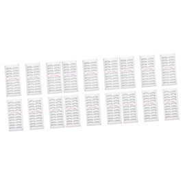 FRCOLOR 180pairs Handmade Cotton Thread False Eyelashes Natural Look Makeup Accessories for Daily Wear and Parties Comfortable and Easy to Apply Soft Volume Design