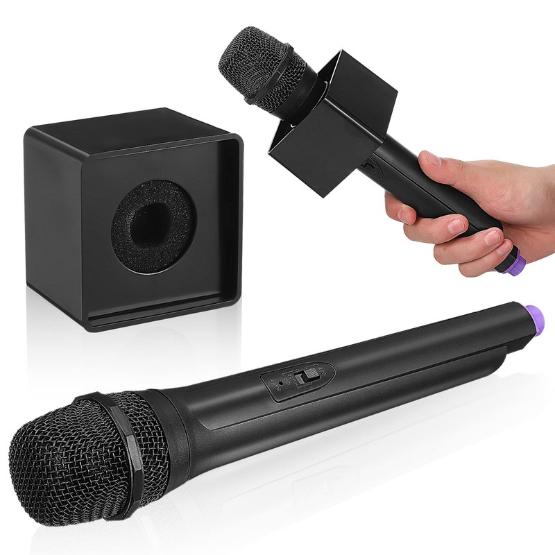 STOBOK Childrens Toys Pretend Microphone with Stand Fake Microphone Prop