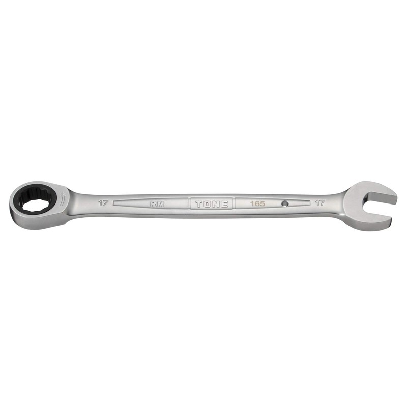 TONE Ratchet Offset Wrench RM-17, Double Side Width 0.67 inches