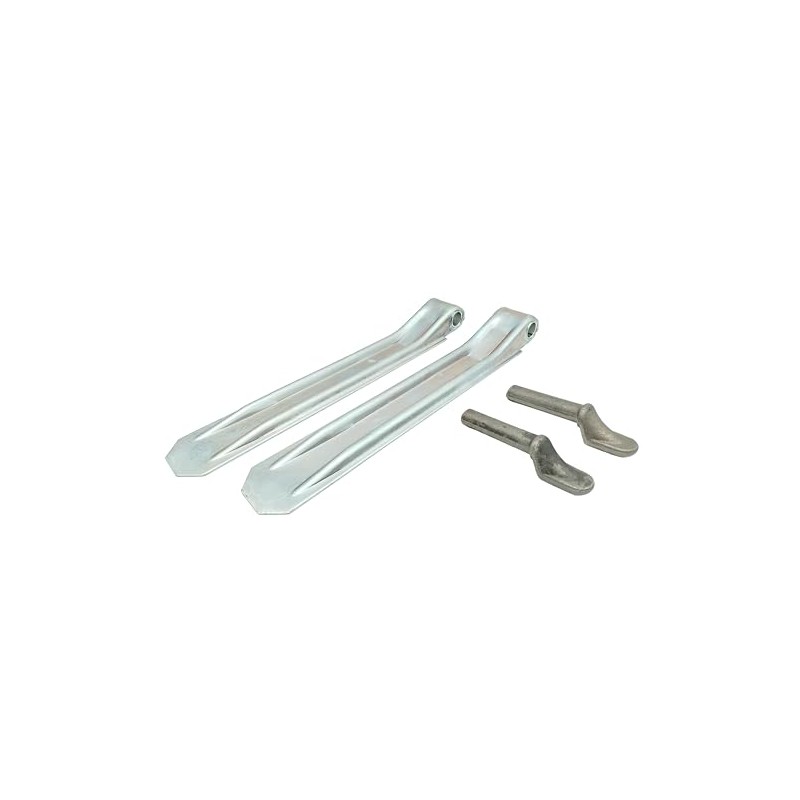 HGW 2 x Trailer Side Hinge with Diameter 15 mm