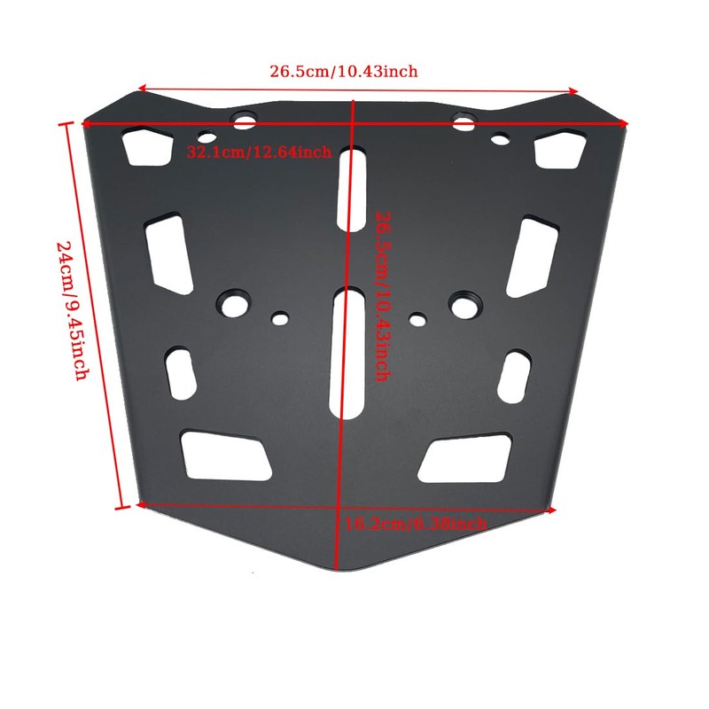 Off-Road Rear Rack Luggage Carrier for CFMOTO 450MT Ibex 450