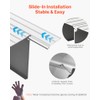 VEVOR Door Threshold Ramp, 2 inch Rise, Aluminum Alloy, 800