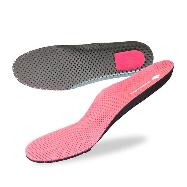 Activa Shock Absorbing Insole, Arch Support, 3D Airy Mesh Insoles, Pink