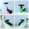 HEOUTY LED Bathroom Sink Faucet with Pull-Out Sprayer - 4