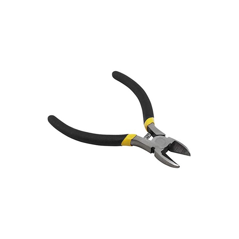 MC POWER - Mini-Seitenschneider | Top-Grip | 125 mm, federöffnend,