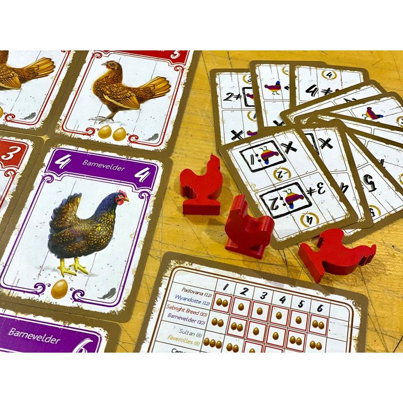 HENS Little Rocket Games Board Game in Italian and English
