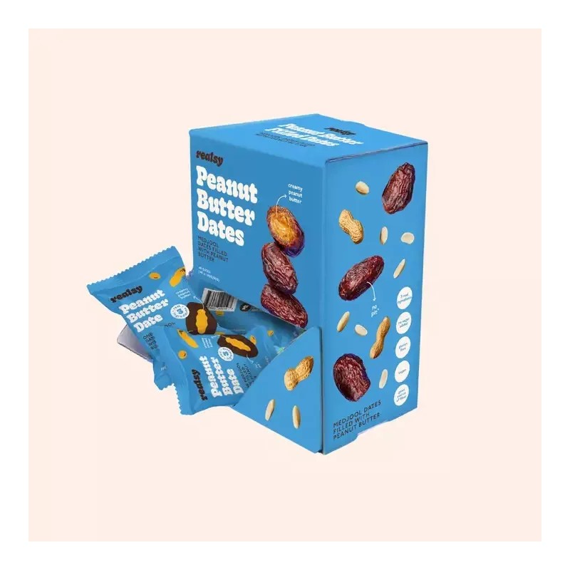 Realsey Peanut Butter Dates 12 pack