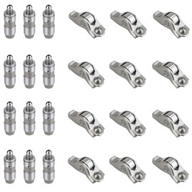 VEELECP 12 Pcs Rocker Arms and Lifters Compatible with Expedition F150 F250 F350 Explorer Sport Trac Mustang Mark LT Navigator Mountaineer 4.6L 5.4L 3V Engine