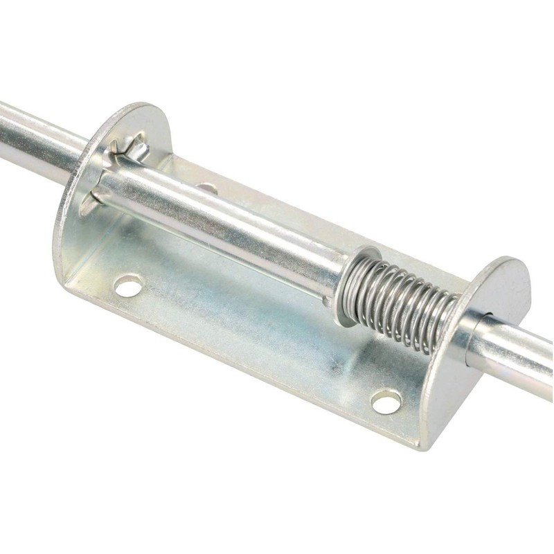KOTARBAU® Spring Latch 300 mm Bolt Door Bolt Silver Rustproof