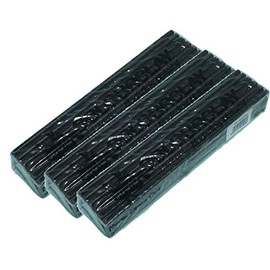 3 x Scola Colour Clay 500g Re-Usable Non Hardening Animation Modelling - (04 Black) - more Colours (click)