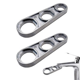 JDCMEI Pack of 2 Tap Strainer Keys, M16/M18/M20/M22/M24/M28 Sink Aerator Key, Tap Aerator Removal Tool, Sink Aerator Wrench for Kitchen and Bathroom