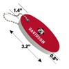 GRAPHICS & MORE Davidson College Primary Logo Floating Keychain Oval