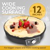 Crepe Maker Machine (Easy to Use), Pancake Griddle – Nonstick