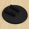 Uinfhyknd Motorcycle Kickstand Pad Kickstand Coaster Pack Fits Harley Davion