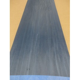 Blue Poplar Dyed Wood Veneer 8" x 94" raw no Backing 1/42" Thickness A Grade