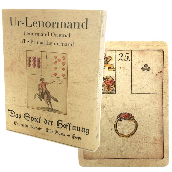 Renolman Oracle Card Divination Primal Lenormand Japanese Instruction Manual Included