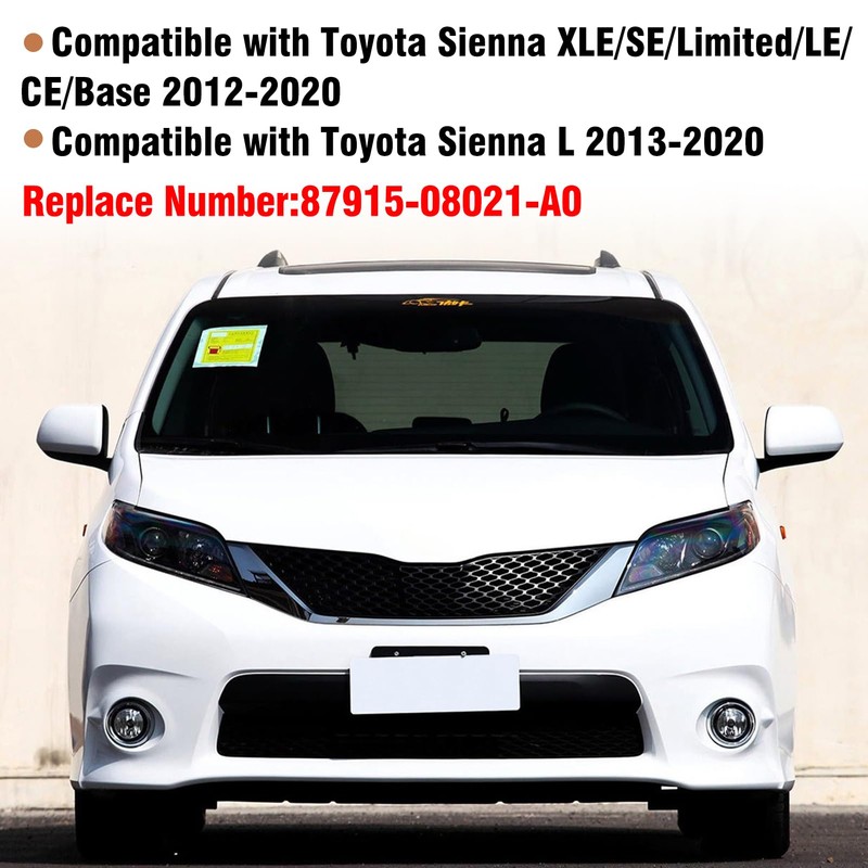 Moonlinks Compatible with Toyota Sienna 2012 2013 2014 2015 2016