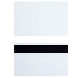 Pack of 500 Premium Graphic Quality White PVC w/HiCo 3 Track Mag Stripe Cards CR80 30 Mil Standard Credit Card Size CR8030HI by MY ID City