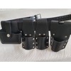 BBI Scaffold Leather Tool Belt | 4 Leather Pouch/Pockets |
