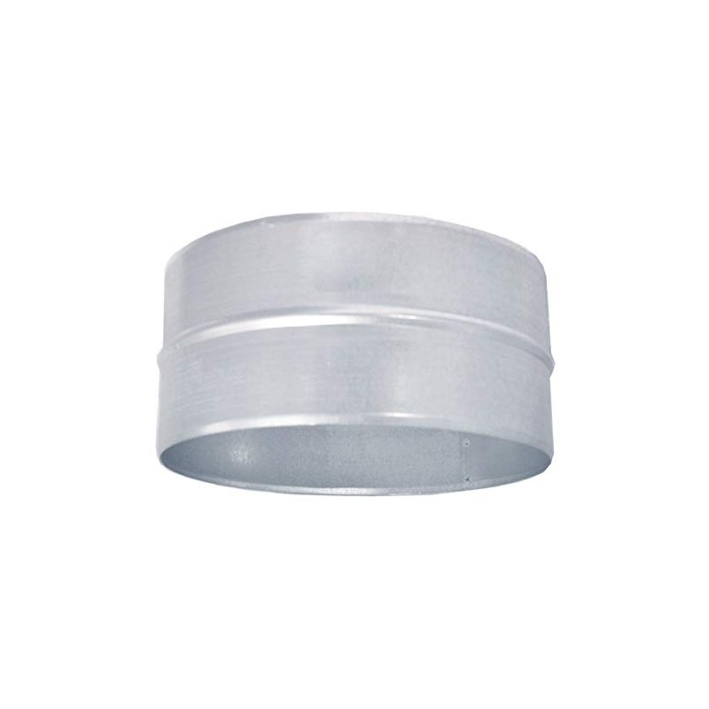 Proper Tools Ventilation Ducts, Connector Pipe, Joiner - 160mm- Galvanised-