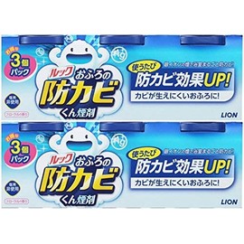 [Bulk Purchase] Look Bath Mold Resistant Smoke, Floral Scent, 0.2 oz (5 g) x 3 Packs x 2 Packs